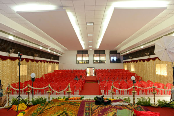 New Sreeragam Auditorium facilities: 